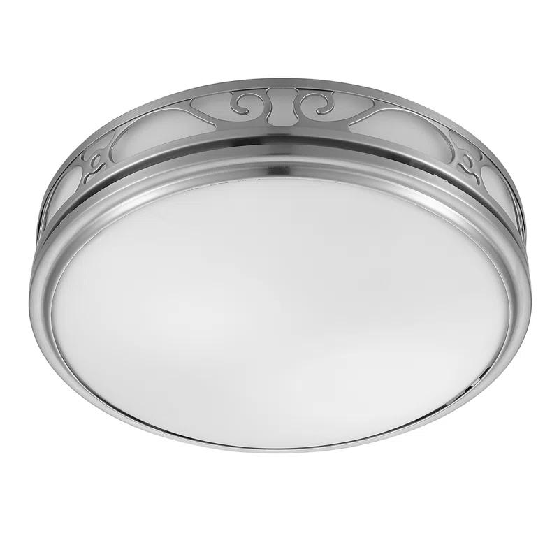 Good Housekeeping 85008 Roman Ii Decorative 110 Cfm 2.0 Sones Bathroom Ventilation Exhaust Fan With Light