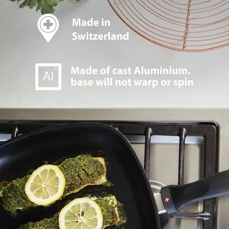 Swiss Diamond Swiss Diamond Non-Stick Cast Aluminum Wok with Lid