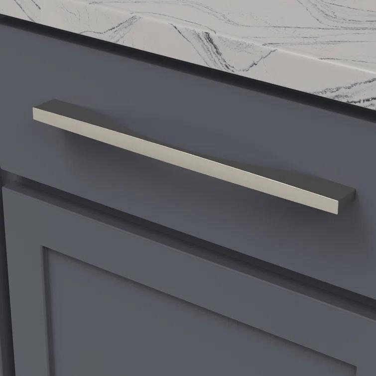 Belwith-Keeler B076151-SN Channel Pull 6-5/16 Inch (160mm) Center to Center, Satin Nickel