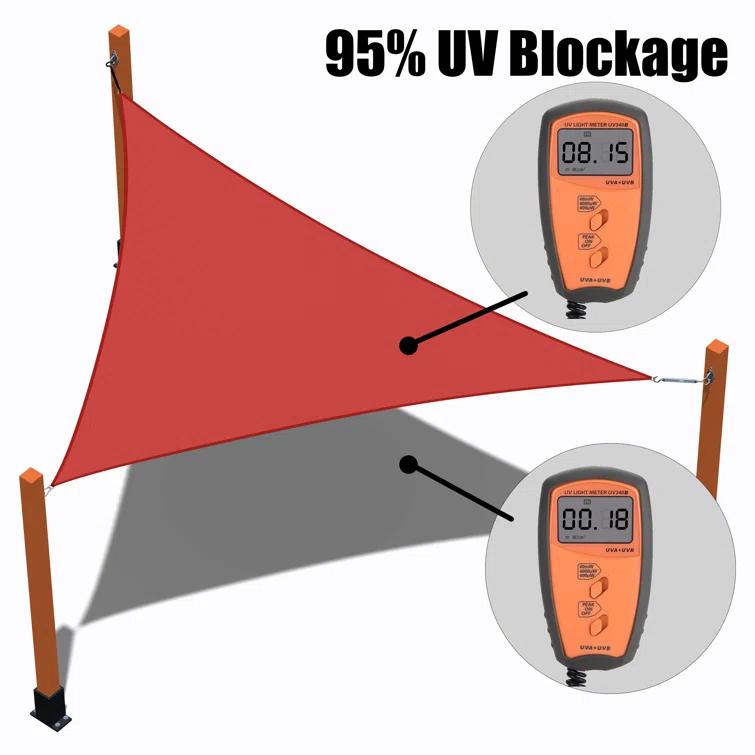 Royal Shade Royal Shade Rectangle 200 GSM Sun Shade Sail