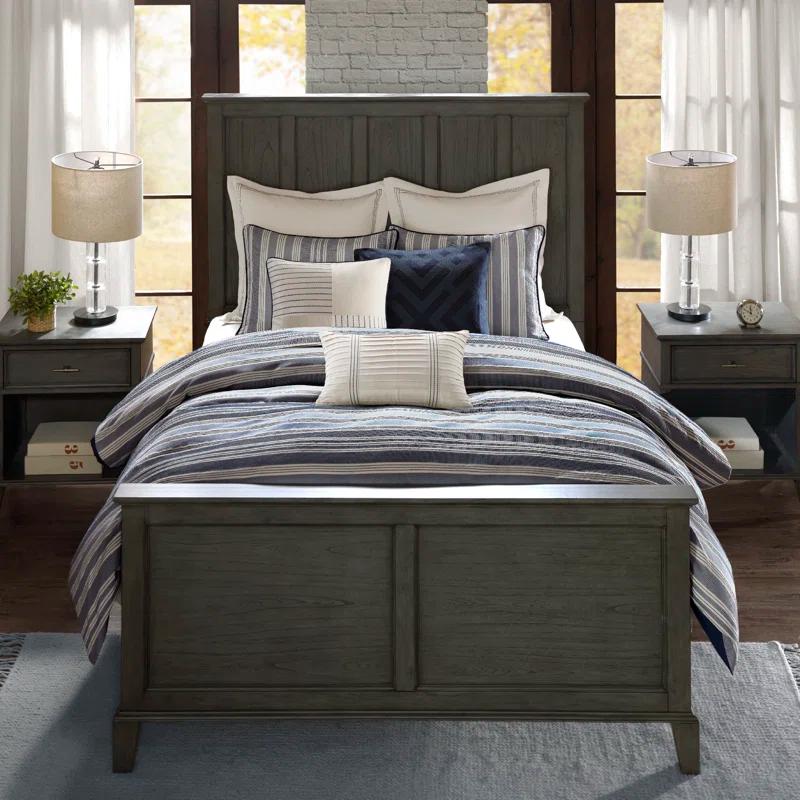 Madison Park Signature Madison Park Signature Farmhouse Cotton Blend Comforter Set