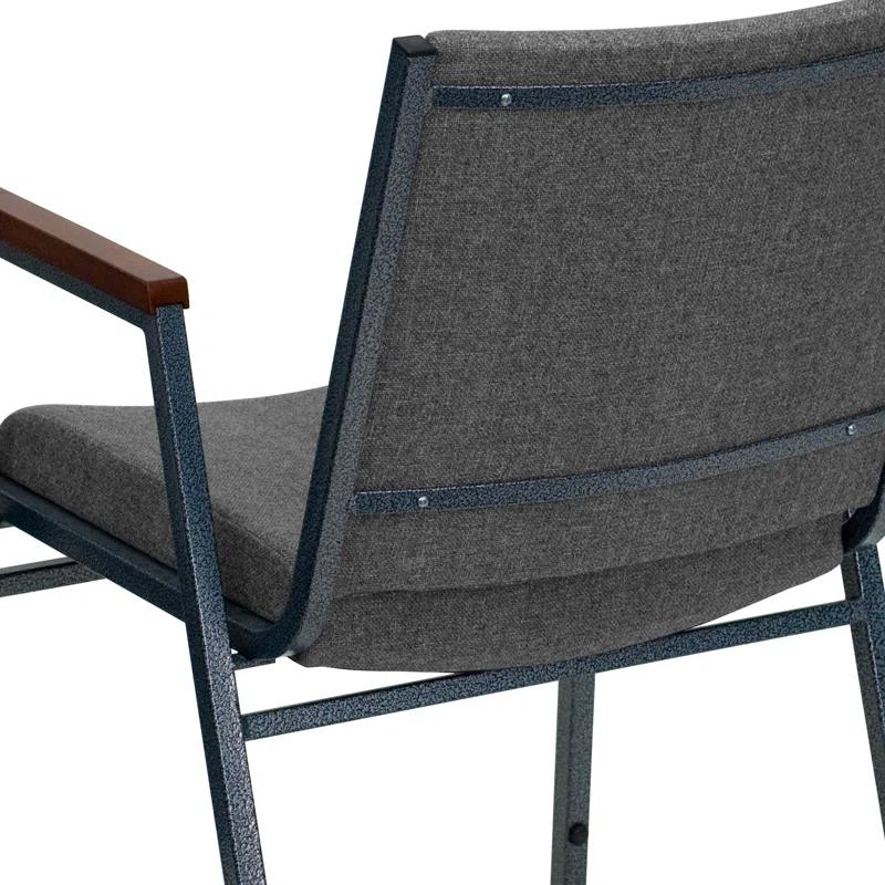 Flash Furniture Aliya Heavy Duty Stack Chair with Arms (Set of 4)