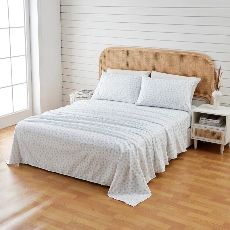Ultra Soft Coastal Printed Microfiber Sheet Set