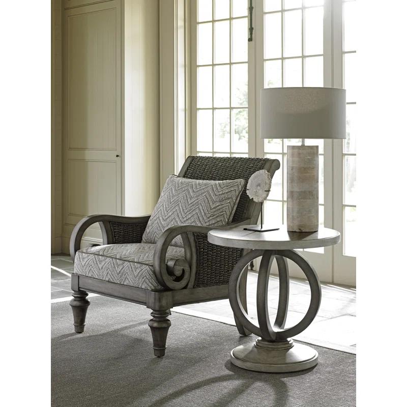 Oyster Bay Hewlett Round Side Table