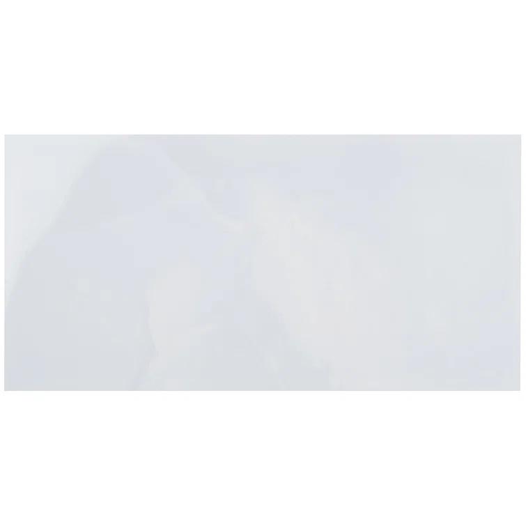 Bond Tile 12" x 24" Polished Marble Look Porcelain Floor and Wall Tile