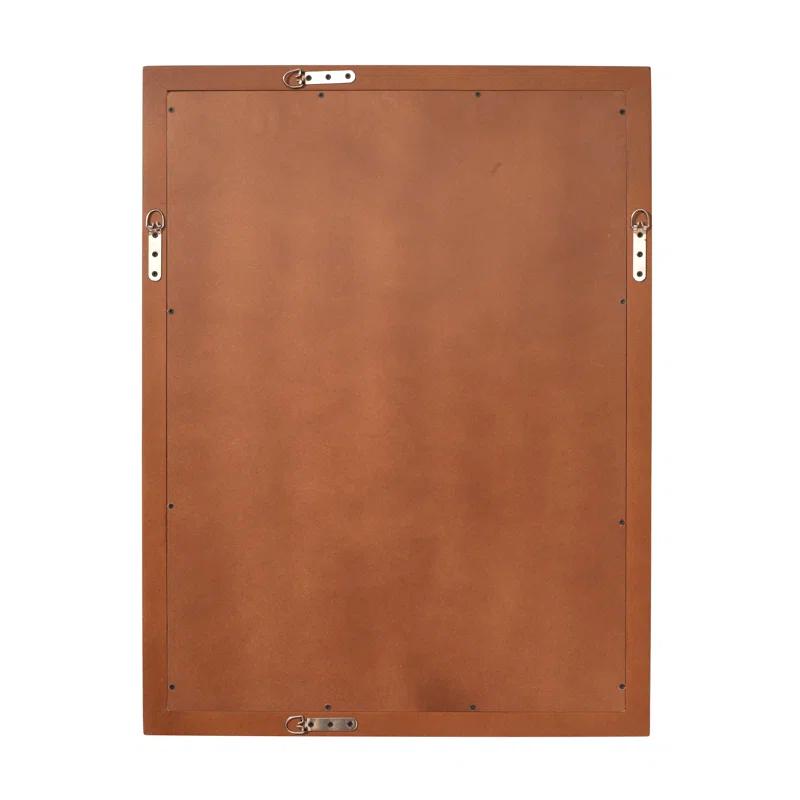 LOOMLAN Wood Flat Wall Mirror