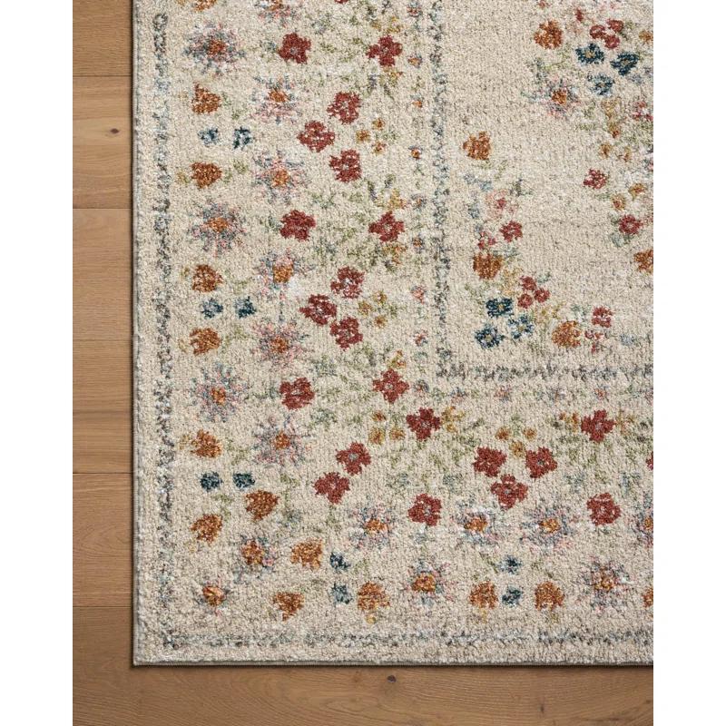 Rifle Paper Co. x Loloi Laurel Linen Area Rug