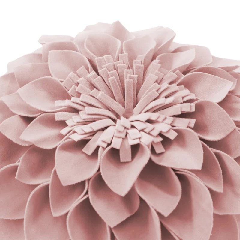 JWH 3D Floral Throw Pillow Floral Throw Pillow