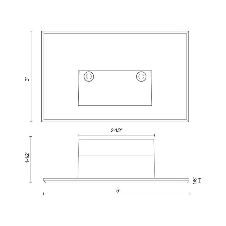 Kuzco Lighting Sonic Integrated LED Metal Step Light