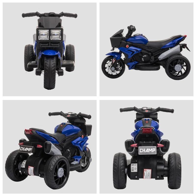 Aosom Aosom 6 Volt 1 Seater Motorcycles Battery Powered Ride On