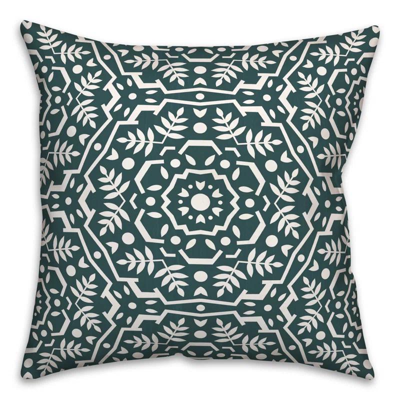 Floral Throw Pillow