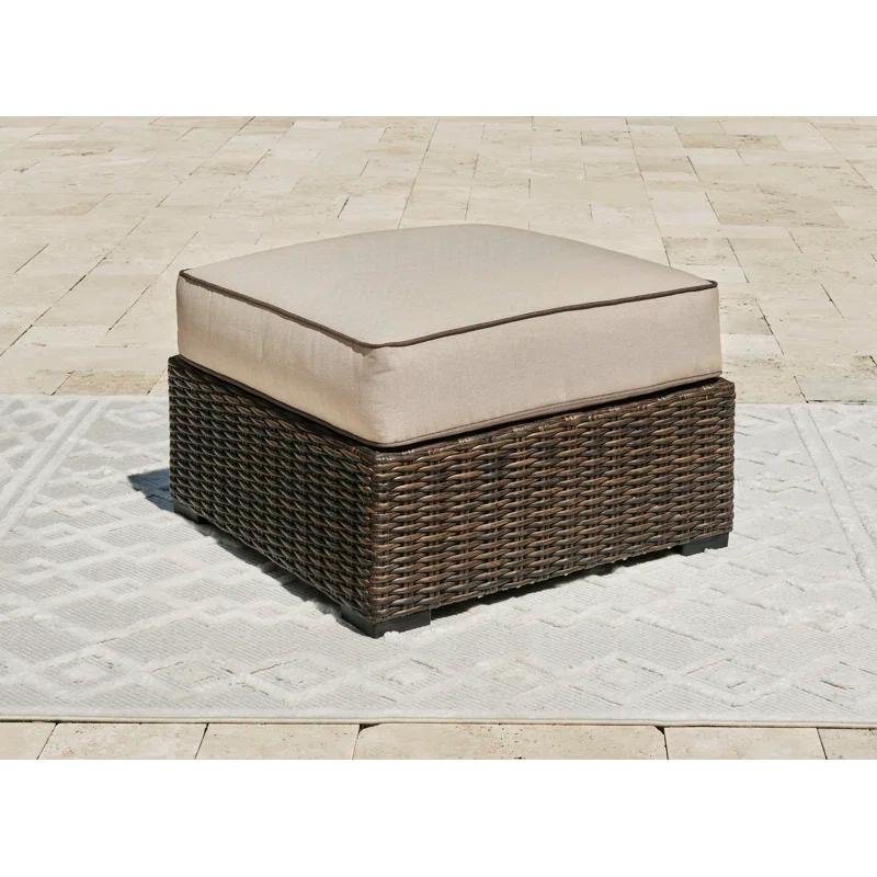 Hokku Designs Gwennoline Outdoor Ottoman