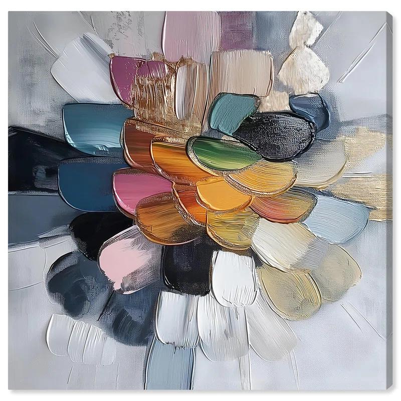 Art Remedy Chromatic Colorplay Canvas Modern Abstract Art by Art Remedy