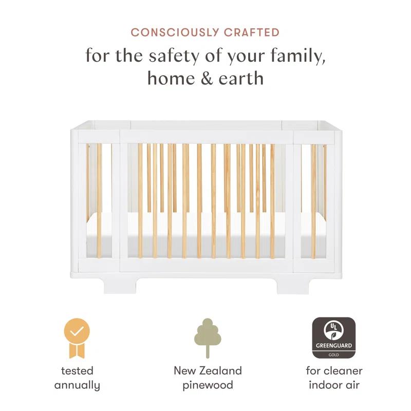 Yuzu 8-In-1 Convertible Crib With All-Stages Conversion Kits