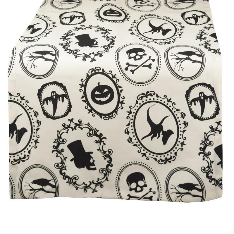 The Holiday Aisle® Turnbow Halloween Portrait Table Runner
