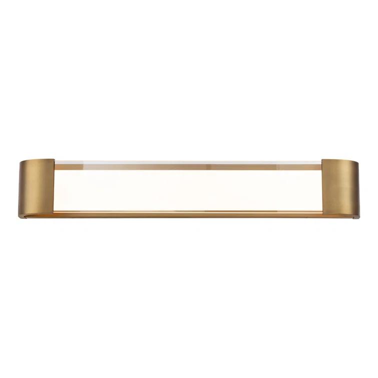 Everly Quinn Strattford Dimmable LED Bath and Wall Light Bar