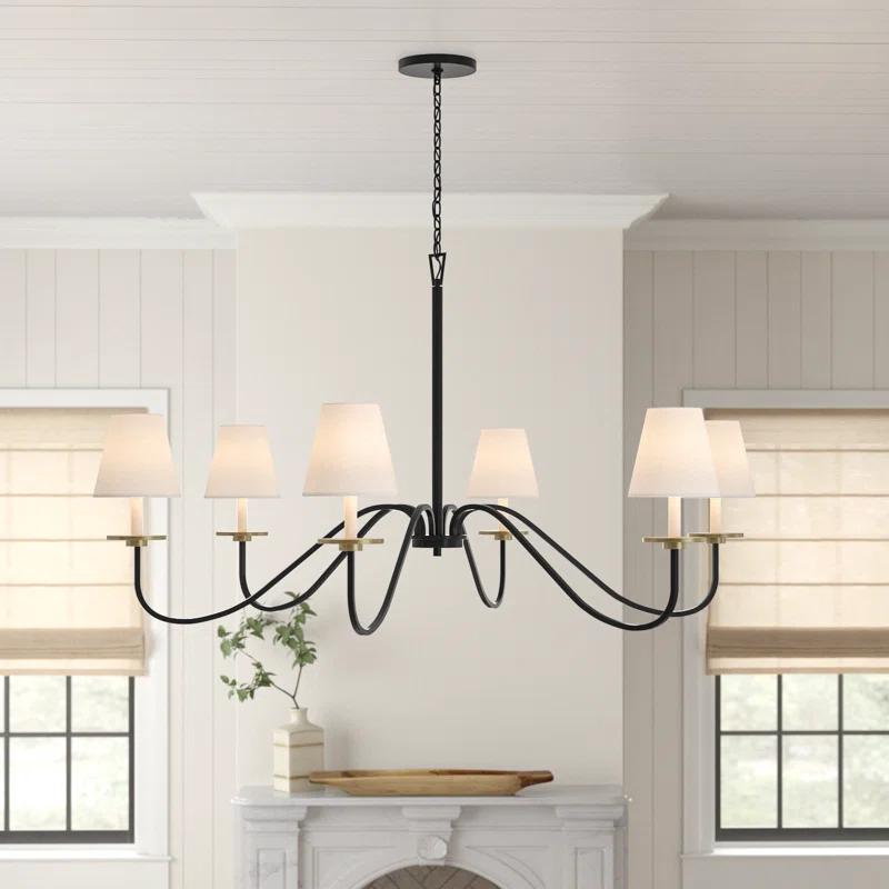 Cloverdale 6 - Light Dimmable Traditional Chandelier
