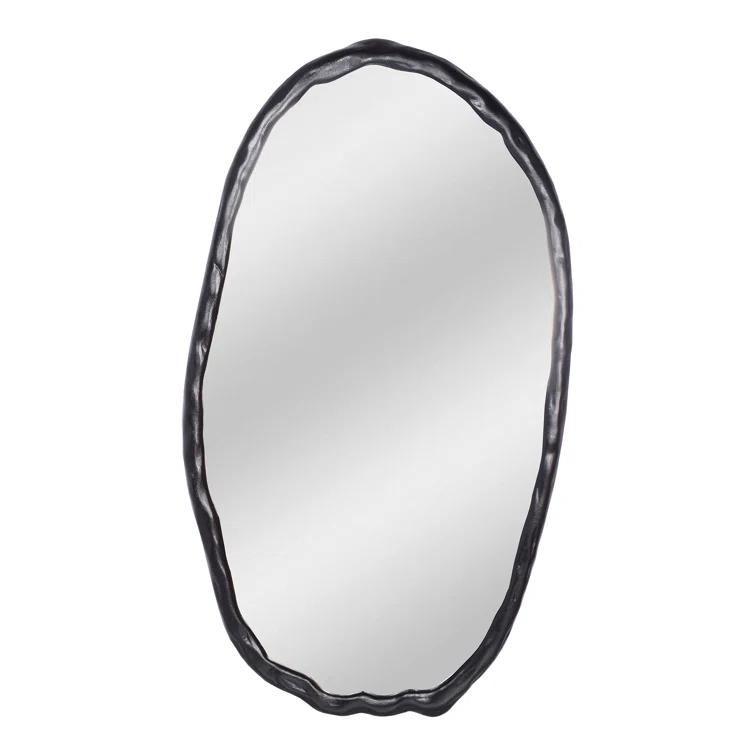 Rogelio Oval Mirror - Black
