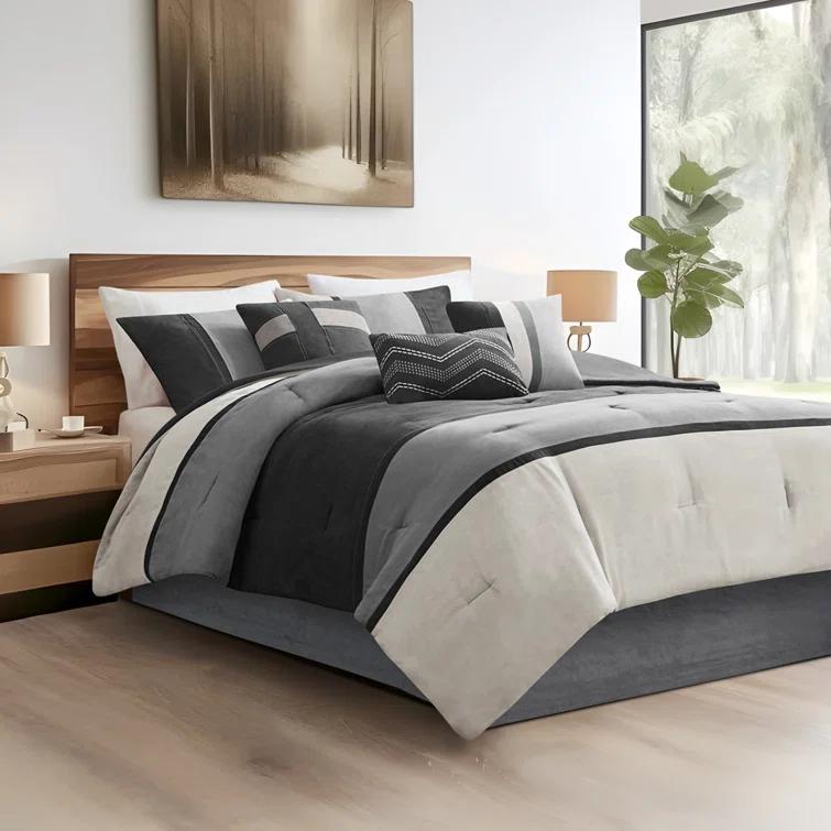 Madison Park Palisades Microfiber Comforter Set