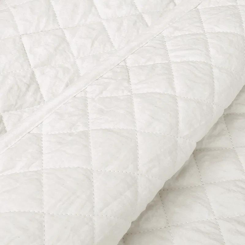 Lush Decor Ava Diamond Standard Cotton Modern & Contemporary Quilt Set