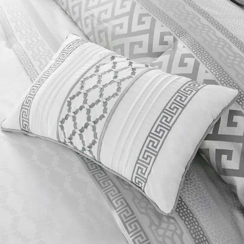 Madison Park Bennett 7 Piece Jacquard Comforter Set