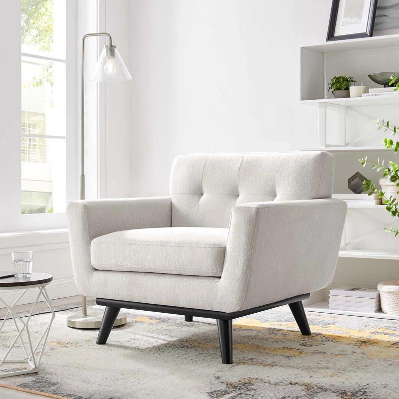 Modway Modway Engage Herringbone Fabric Armchair
