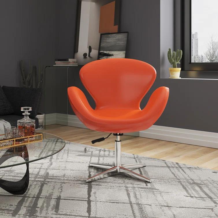 Ceets Upholstered Swivel Accent Chair