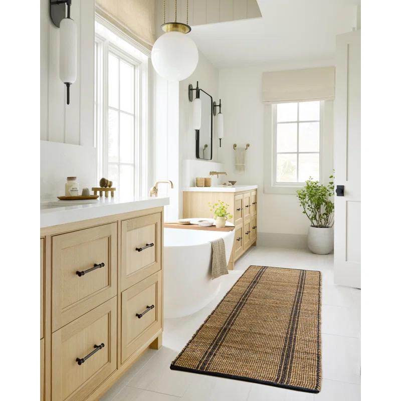 Angela Rose x Loloi Colton Natural / Black Area Rug