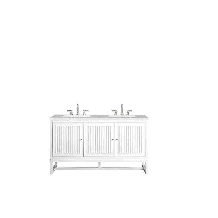 James Martin Vanities Athens 60'' W  W Double Vanity