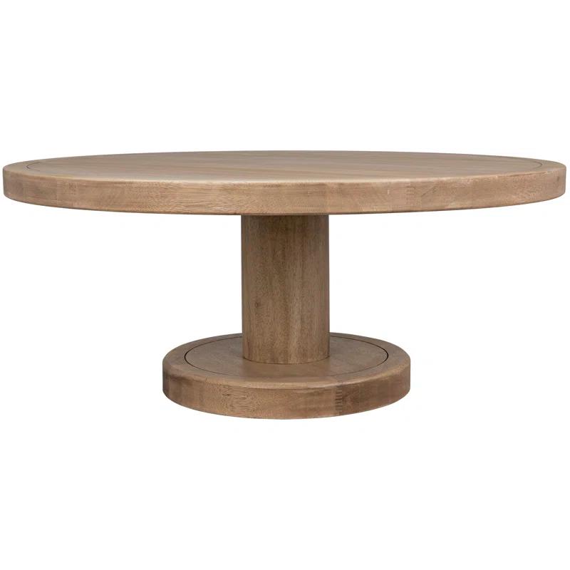 Noir Milena Solid Wood Coffee Table