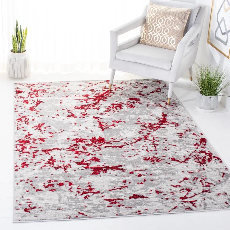 Red Barrel Studio® Skyler Performance Abstract Rug