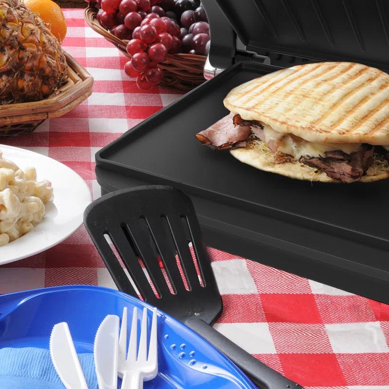 Chef Buddy Chef Buddy 10'' Non Stick Electric Grill Sandwich Maker