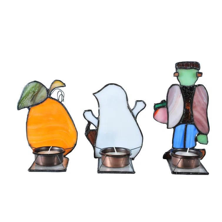 Meyda Lighting Meyda Tiffany & Stained Glass Glass Tabletop Votive Holder