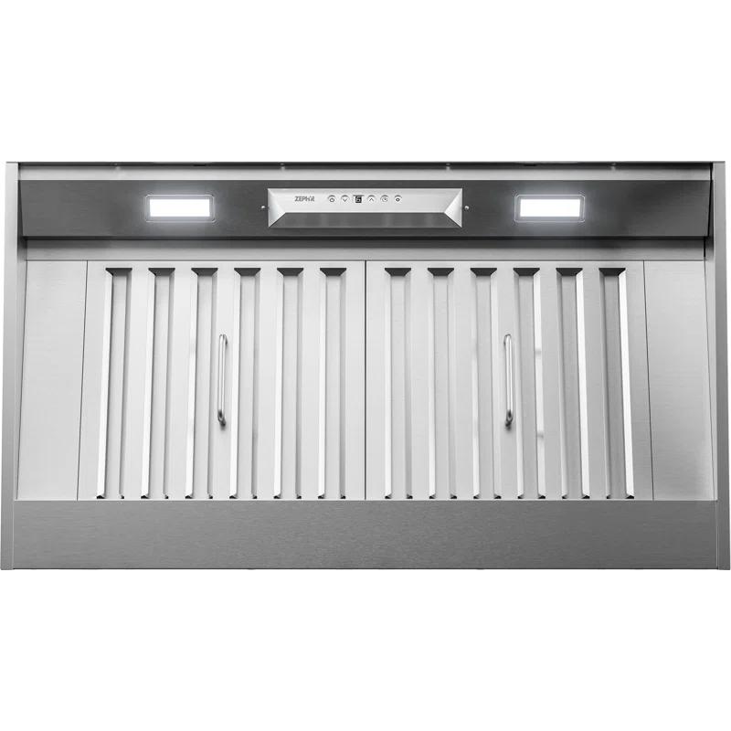 Zephyr Zephyr Monsoon I 36" 600 CFM Insert Mount Range Hood with LED Light in Stainless Steel