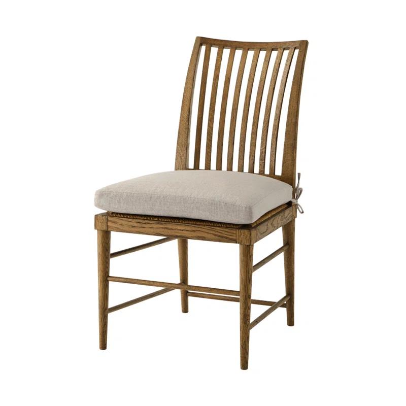 Nova 20'' H Upholstered Oak Armchair