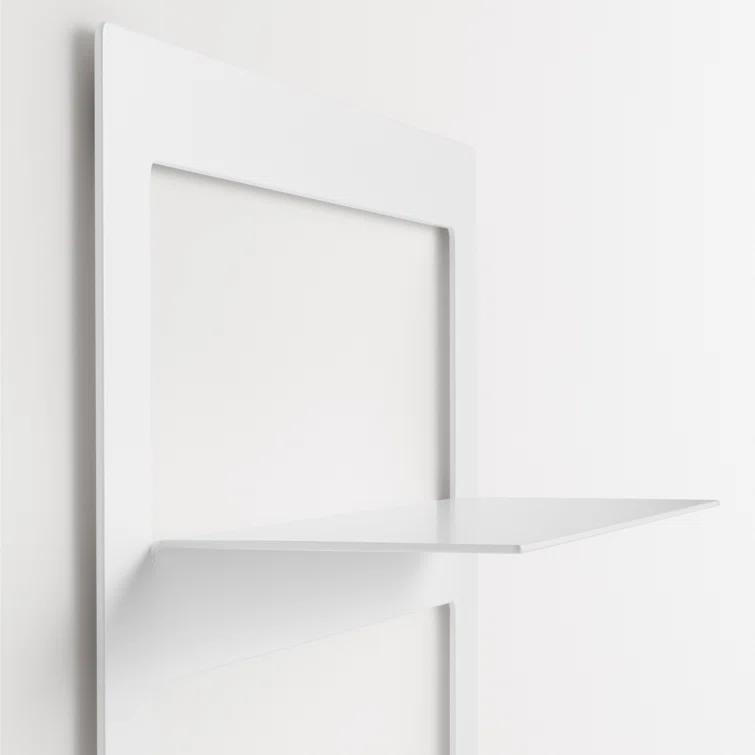 Blu Dot Shwall 3 Piece Powder Coated Metal Tiered Shelf