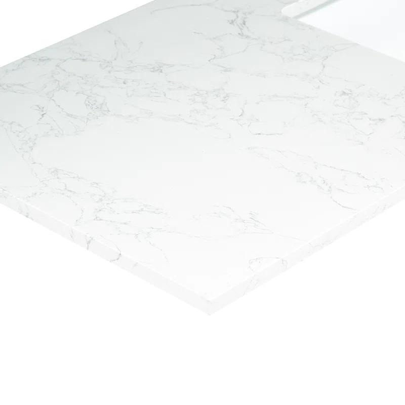 Ceres 43" Engineered Stone Single Bathroom Vanity Top with Sink