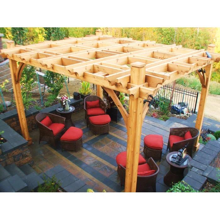 Outdoor Living Today Breeze Solid Wood Pergola