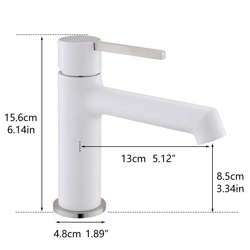 Single-Hole Single-handle Bathroom Faucet