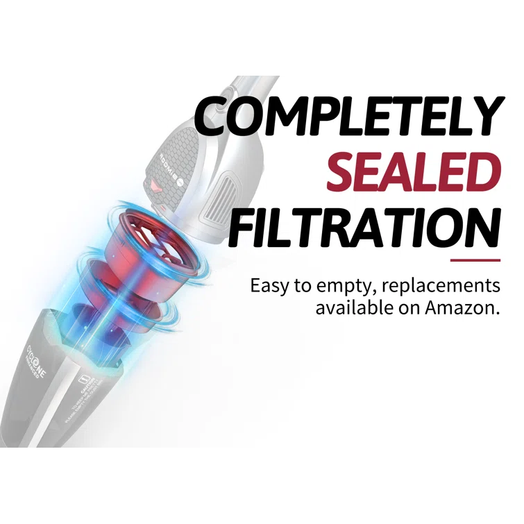 RoomieTEC Roomie Vincent 2-in-1 Cordless Slimvac Upright Vacuum Cleaner RMVC587