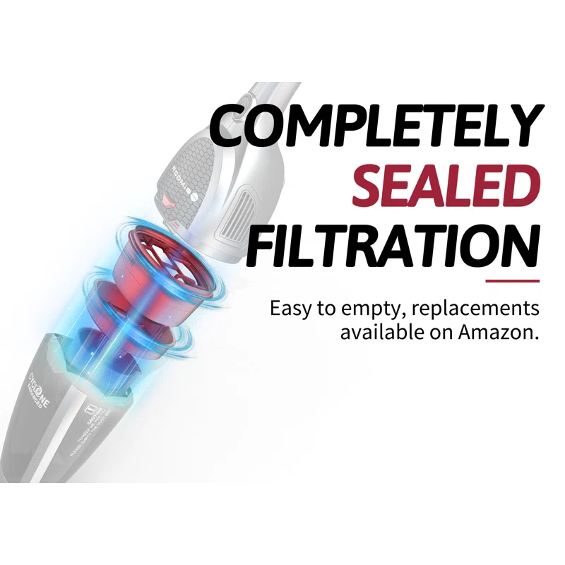 RoomieTEC Roomie Vincent 2-in-1 Cordless Slimvac Upright Vacuum Cleaner RMVC587