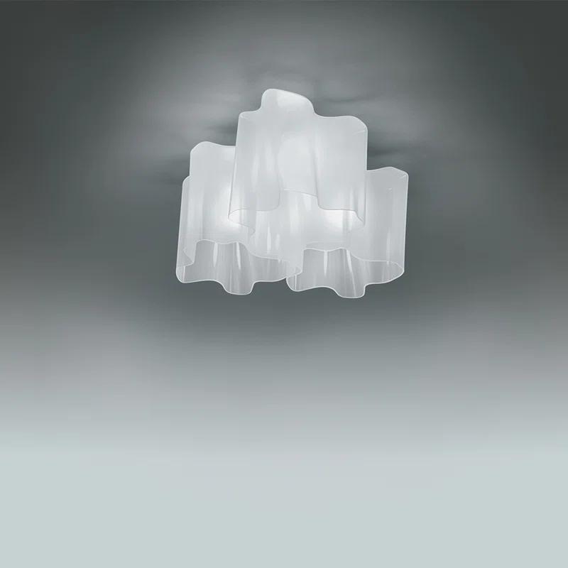 Artemide Logico Triple Linear Semi Flush Mount
