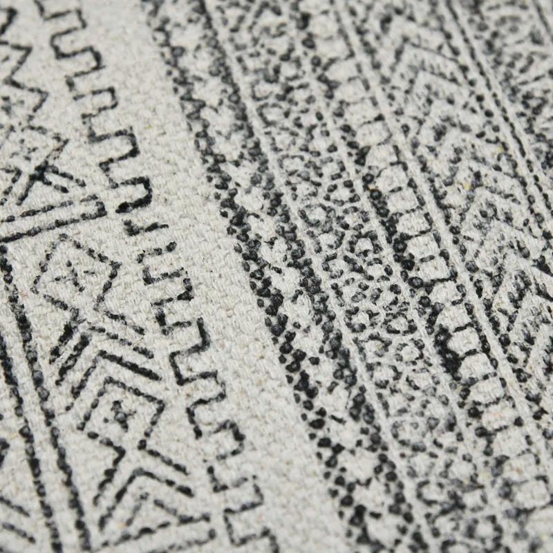 AMER Rugs Dune Alliya Charcoal Flatweave Cotton Area Rug