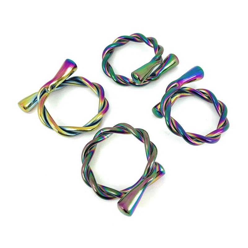 Classy R Us Metal Napkin Ring (Set of 8)