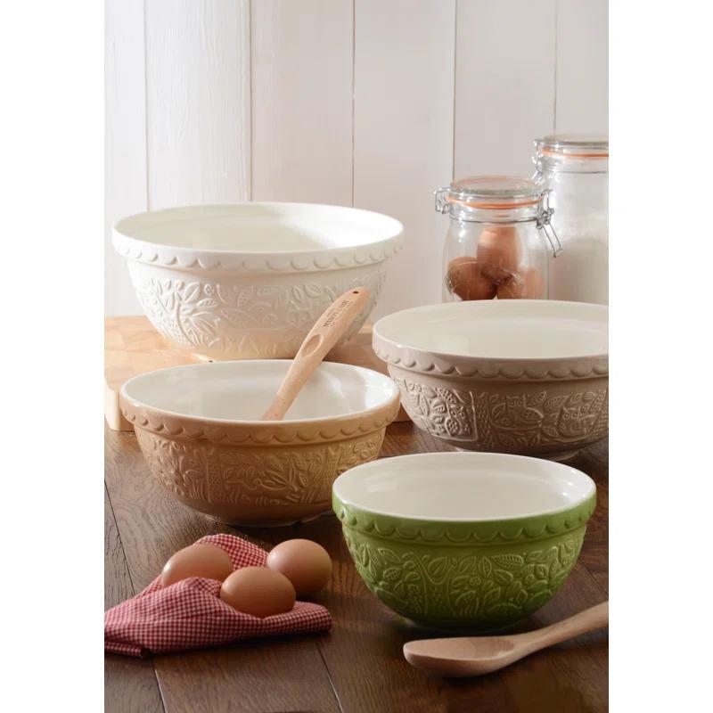 Mason Cash In The Forest Earthenware 3 Piece Mixing Bowl Set