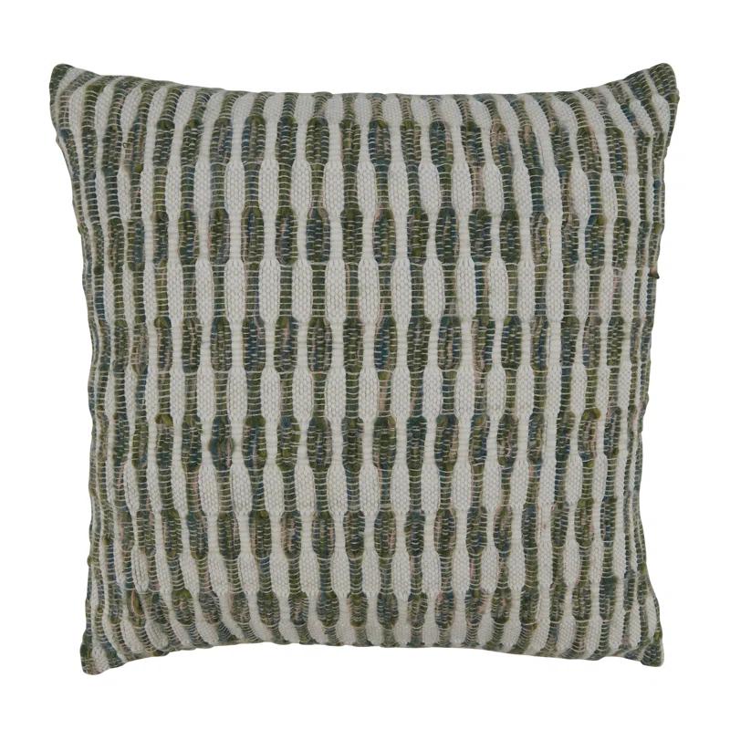 Saro Laelia Collection Cotton Pillow Cover