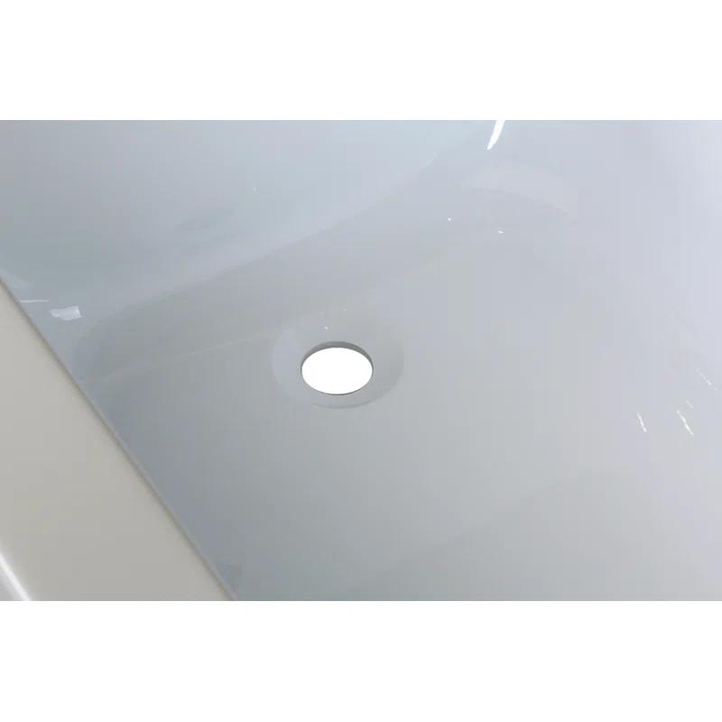 Niklaus 60'' x 30'' Alcove / Tile In Soaking Bathtub