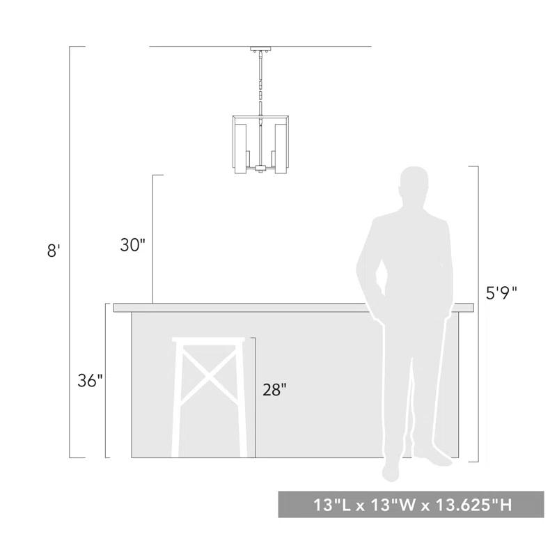 Everly Quinn Lynsea 3 - Light Drum Pendant