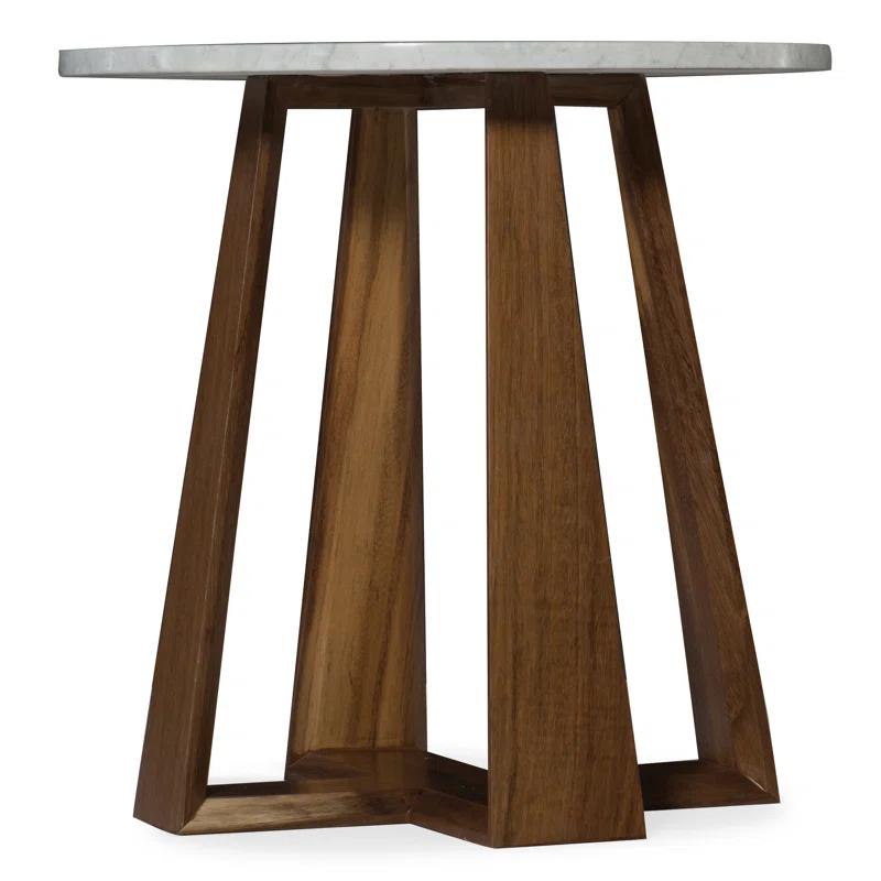 Hooker Furniture Melange Stone Top End Table