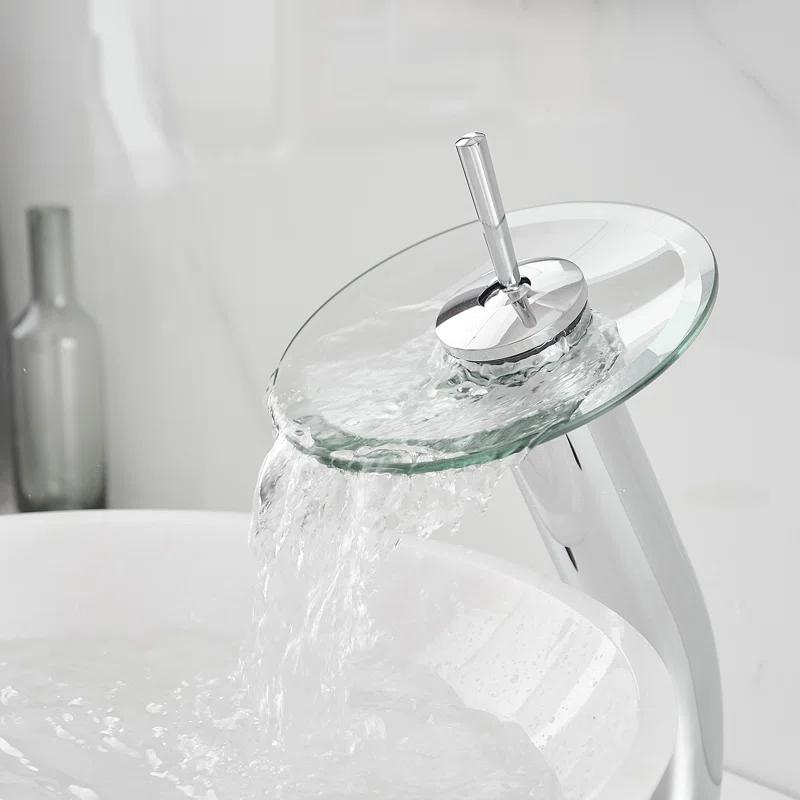 Waterfall Vessel Bathroom Faucet